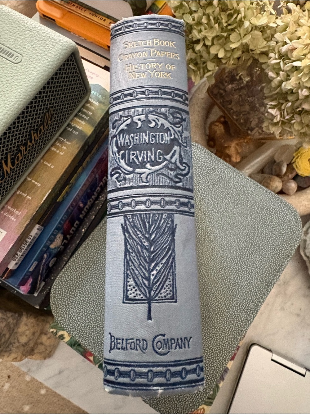 Belford Company Washington Irving 1st Edition History of New York Book